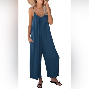 Women's Blue Jumpsuit